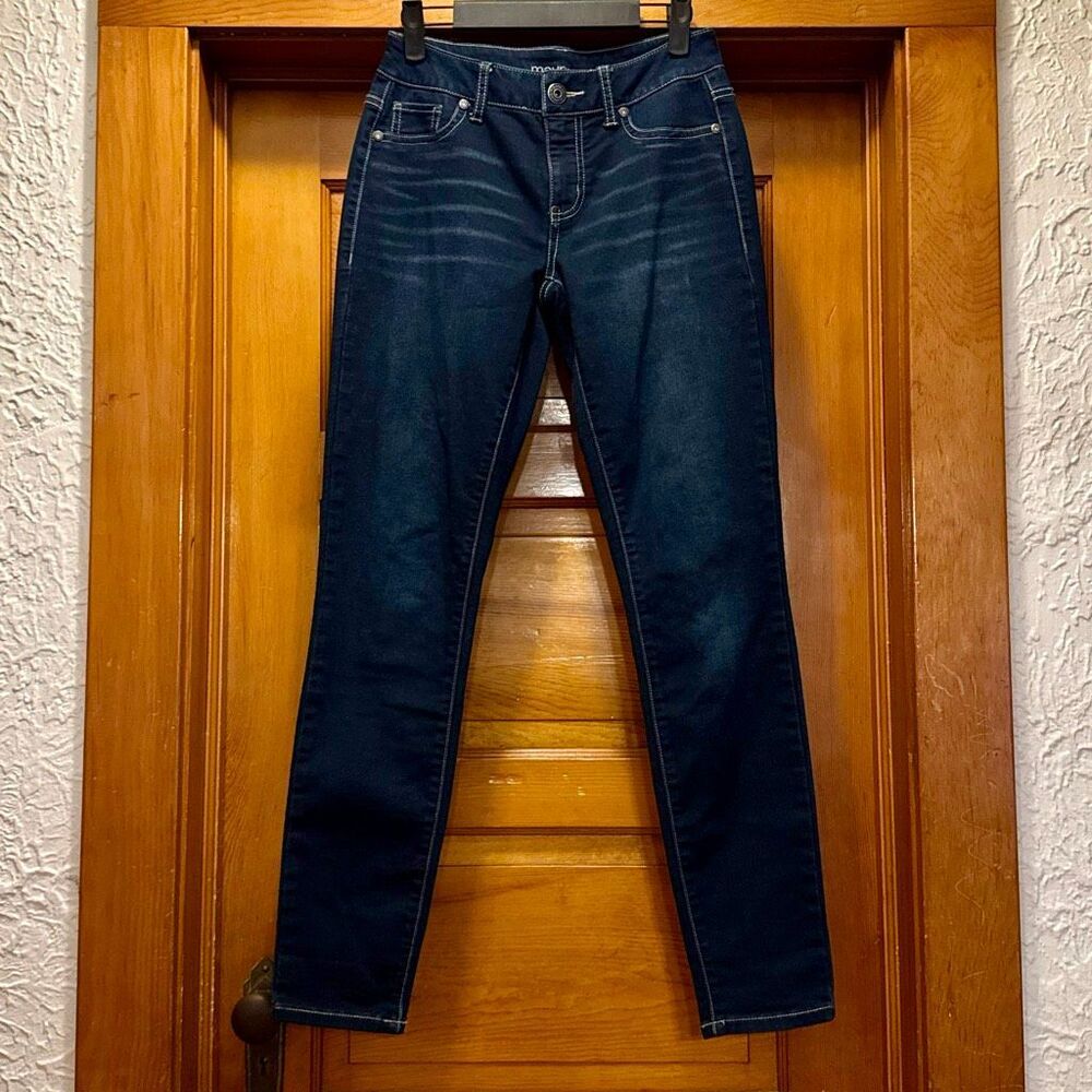 Maurices Dark Blue Wash Jeggings Women’s Extra Small Regular